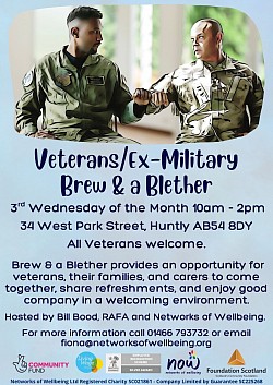 Veterans/Ex-Military Brew & A Blether