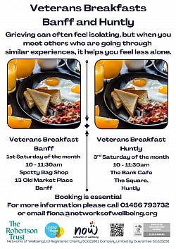 Veterans Breakfasts Banff and Huntly